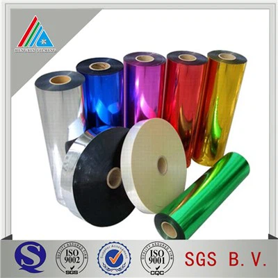 Película OPP metalizada para embalaje de alimentos